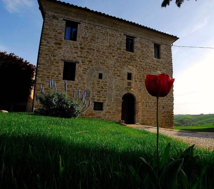 Rustico per 2 persone, con terrazza e giardino, con animali domestici - 1