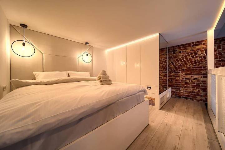 Entire apartment, Loft Studio with Mezzanine in Wrocław, Lower Silesia