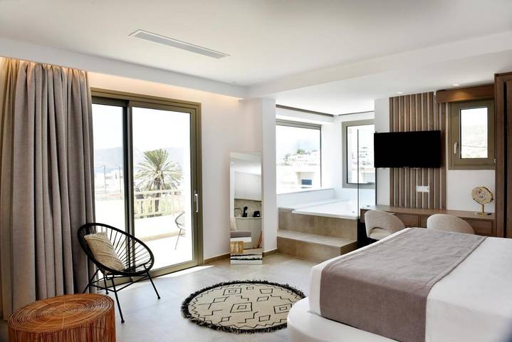 Appart’hôtel pour 2 personnes, avec terrasse et vue