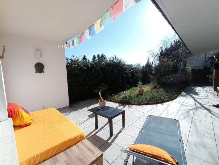 Appartement de vacances pour 2 personnes, avec vue et jardin