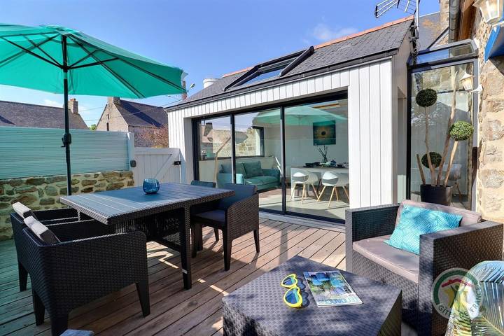 Gîte für 4 Personen, mit Terrasse und Ausblick in Mont-Saint-Michel-Bucht - 2