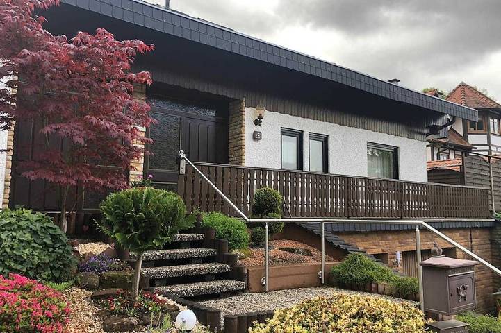 Ferienhaus für 6 Personen, mit Balkon und Garten