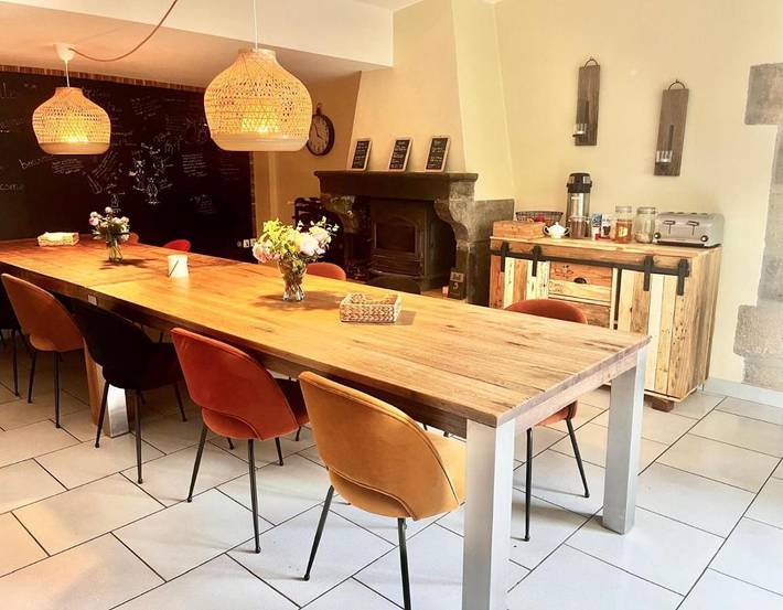 Location de vacances pour 3 personnes, avec piscine et jardin à Mareugheol - 3