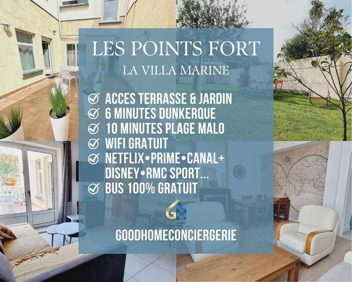 Location de vacances pour 12 personnes, avec jardin à Coudekerque-Branche - 4