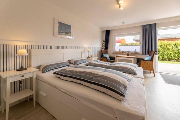 Ferienwohnung für 2 Personen, mit Terrasse und Garten in der Hohwachter Bucht
