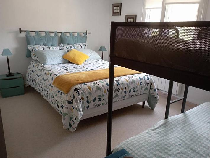 Appartement de vacances pour 4 personnes, avec vue et jardin