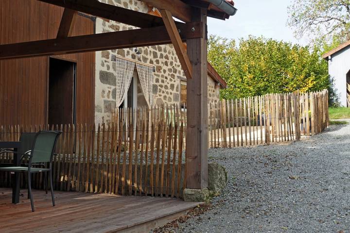 Gîte pour 4 personnes, avec Terrasse et Jardin
