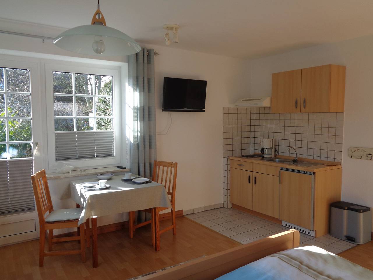 Ganze Wohnung,  '1-Raum-Ferienwohnung' mit Privatterrasse und Wi-Fi in Wesselburener Deichhausen, Dithmarschen