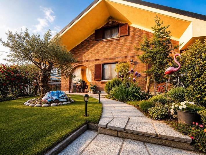 Casa vacanza per 6 persone, con Balcone e Idromassaggio nonché Terrazza e Giardino a Alpignano