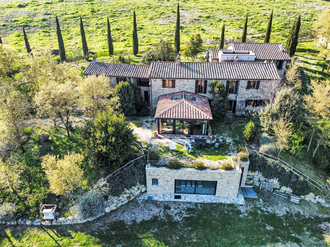 Appartement entier, Il Mandorlo für 8 Personen in San Venanzo, Province de Pérouse