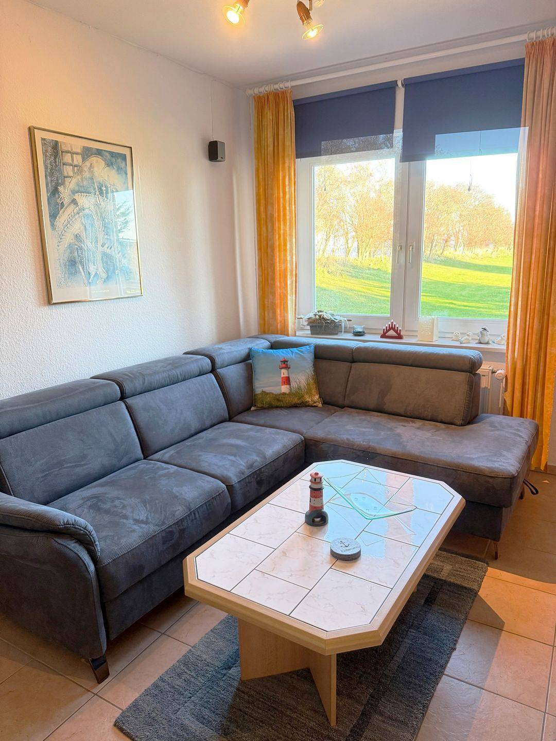 Ganze Wohnung, "Traumhafte Ferienwohnung mit Meerblick an der Ostsee erleben!" in Marienleuchte, Fehmarn