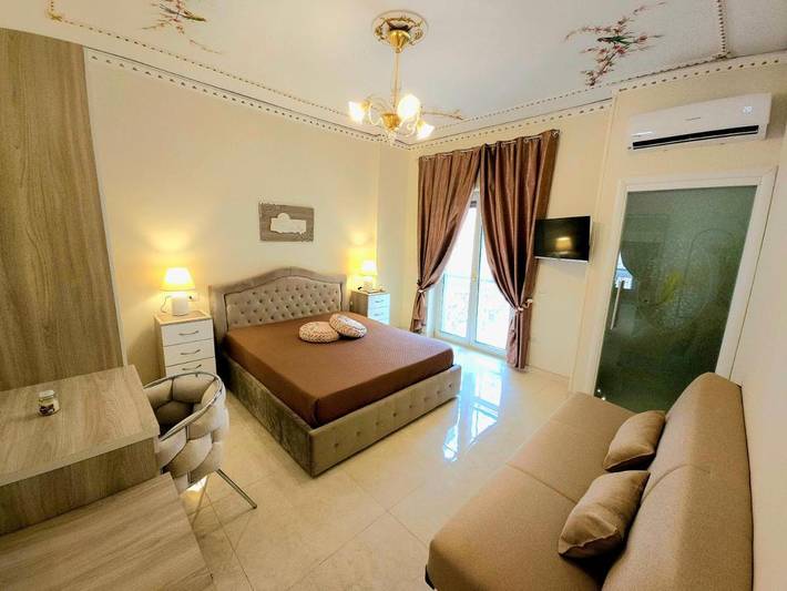 B&b per 3 persone, con balcone e panorama a Scafati