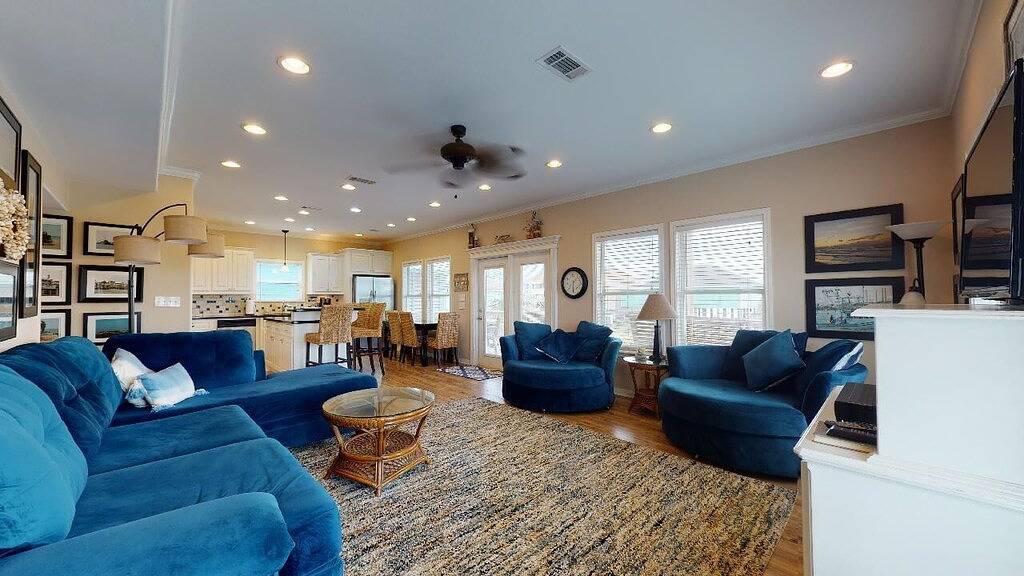 Unglaubliche geräumigen Familienhaus mit tollem Blick auf den Strand - Pelican Crossing in Crystal Beach, Galveston County