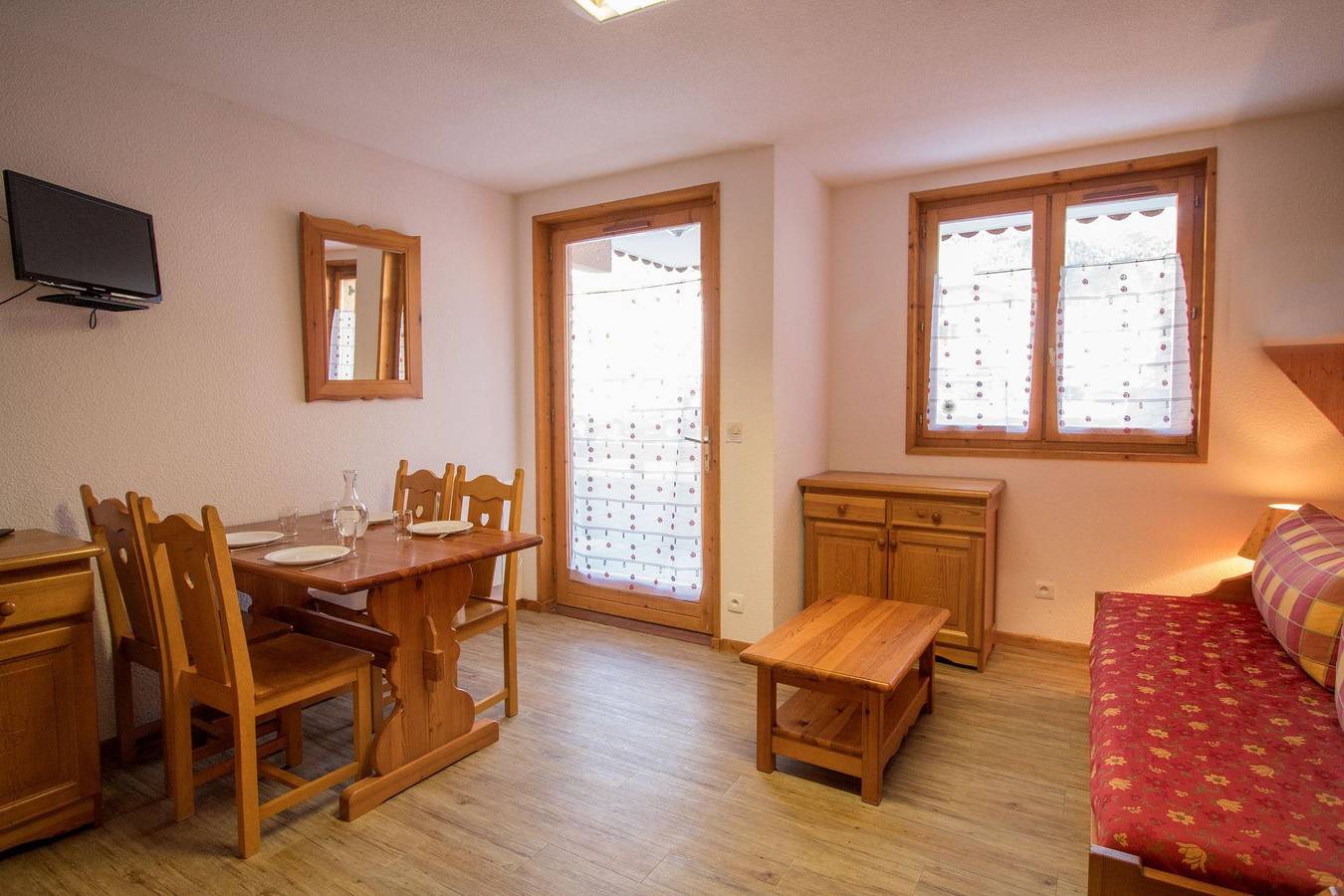 Geheel appartement, Résidence la Combe - Appartement 2 kamers 4 personen (206) in Aussois, Saint-Jean-de-Maurienne regio