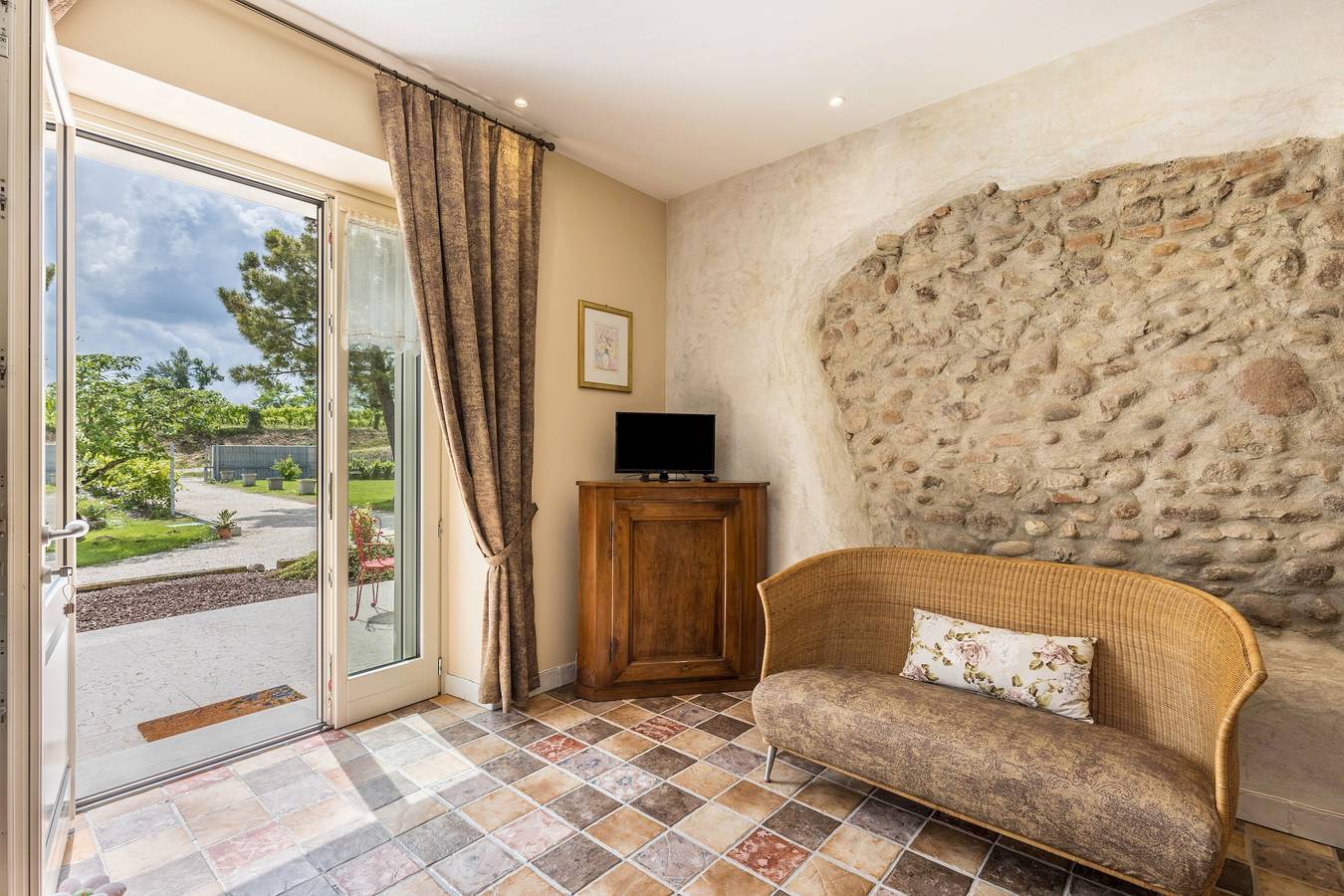 Appartamento intero, Appartamento 'Agriturismo Tenuta Corte Tese' con giardino in comune e aria condizionata in Sona, Provincia di Verona