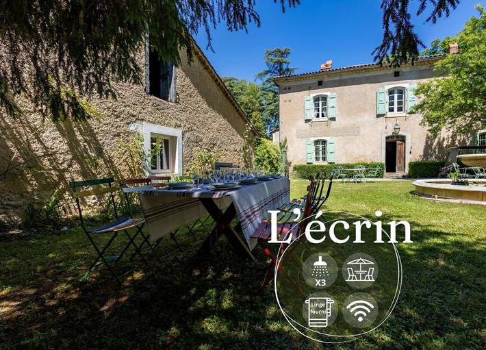 Location de vacances pour 11 personnes, avec Jardin dans Peyregoux