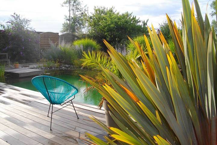 Maison de vacances pour 2 personnes, avec Jardin et Piscine à La Fresnais