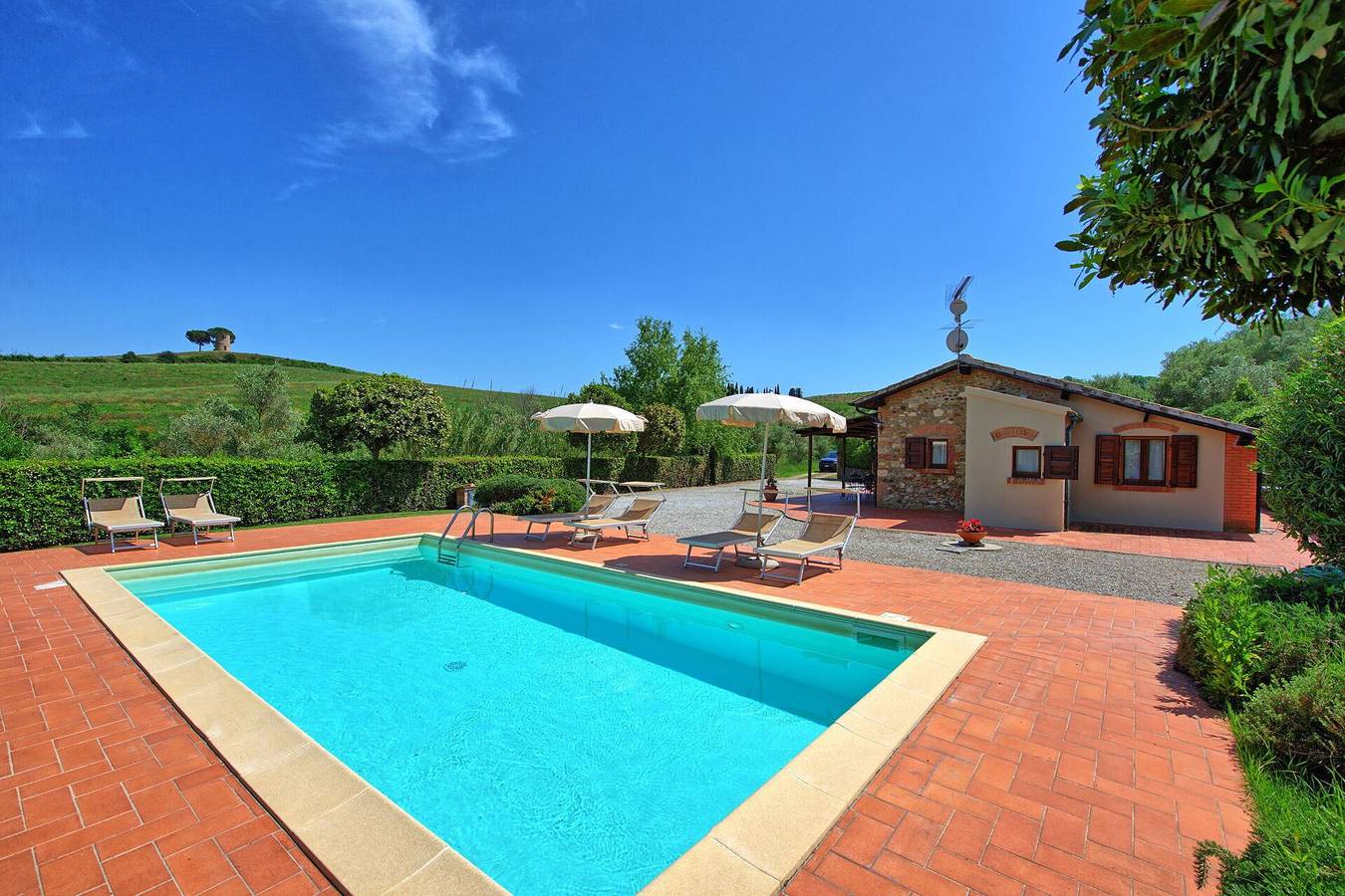 Villa für 6 Personen mit Pool in Bibbona, Etruskische Küste