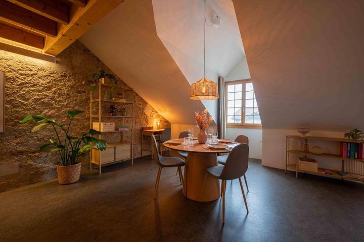 Gîte pour 8 personnes, avec vue et vue sur le lac à Morat - 4