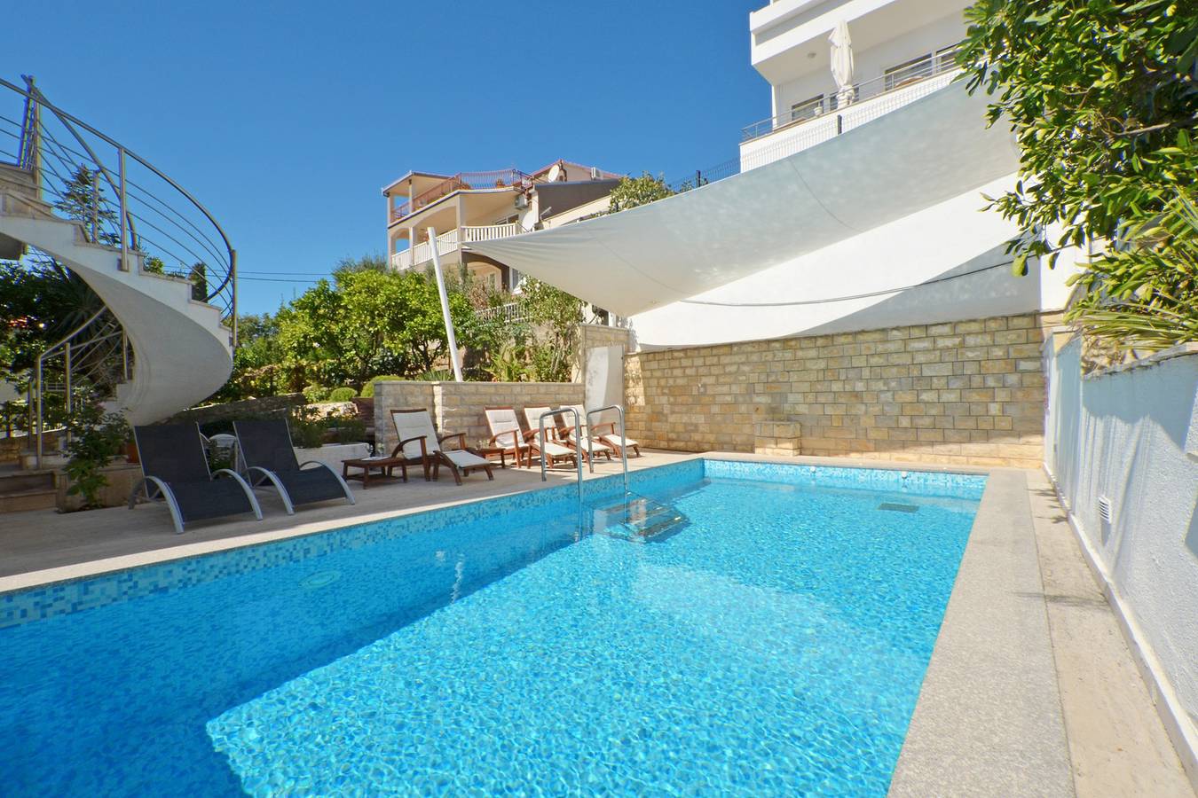 Entire apartment, One bedroom apartment with terrace and sea view Seget Vranjica, Trogir A-4284-b in Seget Vranjica, Split-Dalmatia