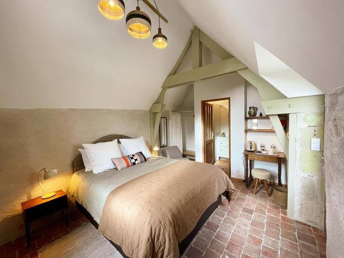 Chambre d’hôte pour 2 personnes, avec jardin à Nazelles-Négron - 2