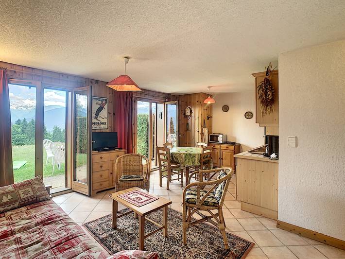 Holiday rental for 5 people, with Terrace and Garden in Combloux