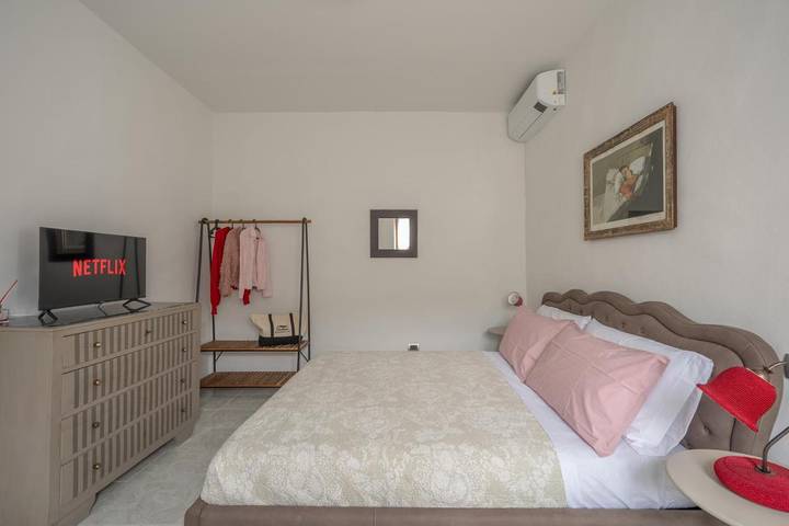 Ferienhaus für 3 Personen, mit Terrasse und Ausblick