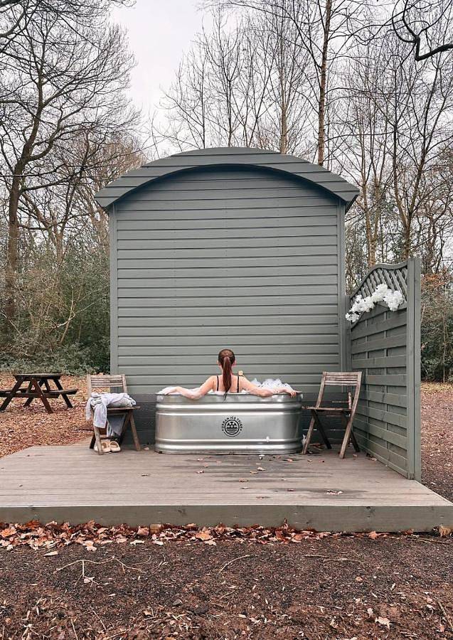 Glamping for 3 people, with Garden and Sauna in County Durham