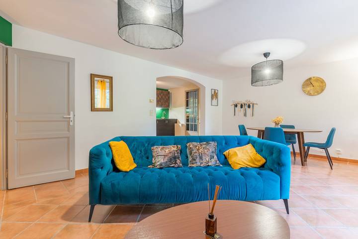 Vakantiehuis voor 4 personen, met kinderzwembad en tuin, met huisdier in Roussillon