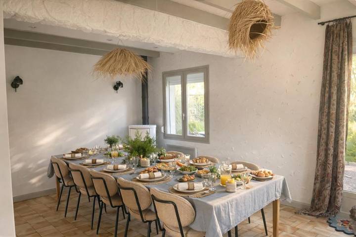 Location de vacances pour 12 personnes, avec vue et jardin, animaux acceptés à Beutin