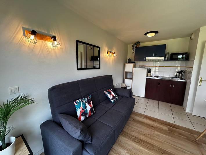 Ganze Wohnung, T2 Wohnung mit Wlan und Pool 200m von Thermen in La Roche-Posay, Vienne