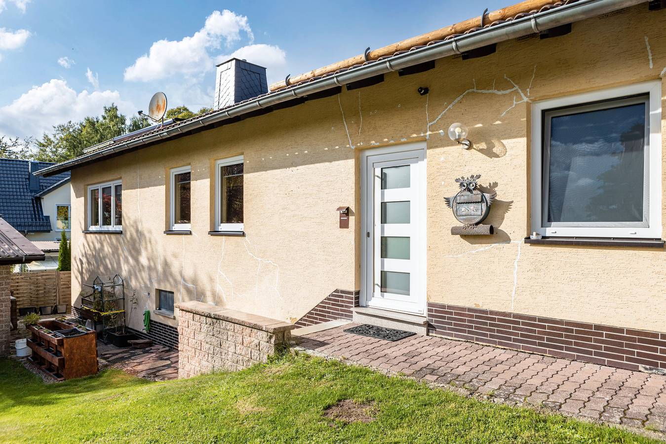 Ferienhaus 'Haus' mit gemeinsamer Terrasse und Wlan in Hessisch Lichtenau, Werra-Meißner-Kreis