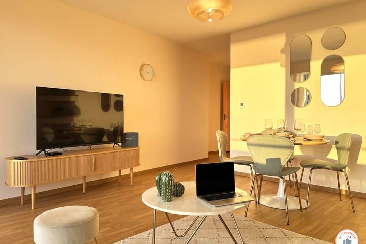 Ferienwohnung für 4 Personen, mit Terrasse in Le Havre - 2
