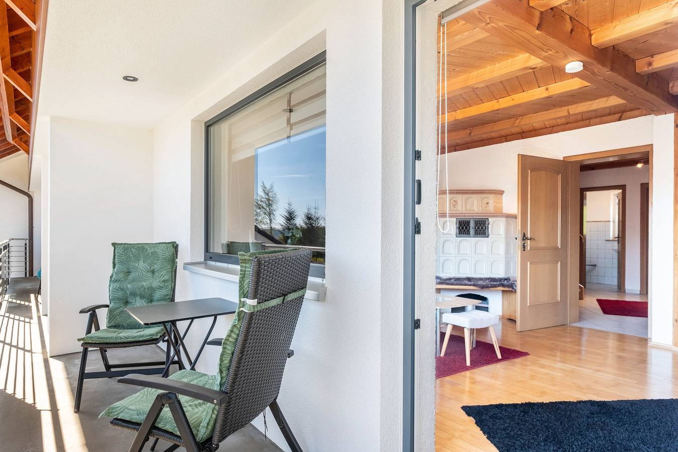 Doppelhaushälfte Haus Christa mit Parkplatz, Terrasse, privatem Garten und Balkon in Schonach im Schwarzwald, Südschwarzwald