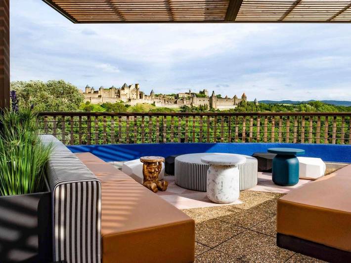 Hôtel pour 2 personnes, avec terrasse et piscine