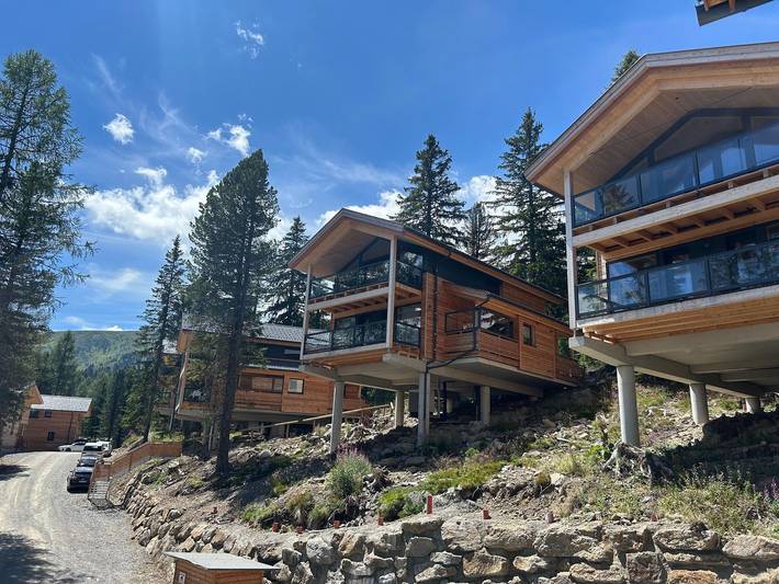 Chalet für 8 Personen, mit Balkon und Terrasse sowie Whirlpool und Sauna an der Turracher Höhe