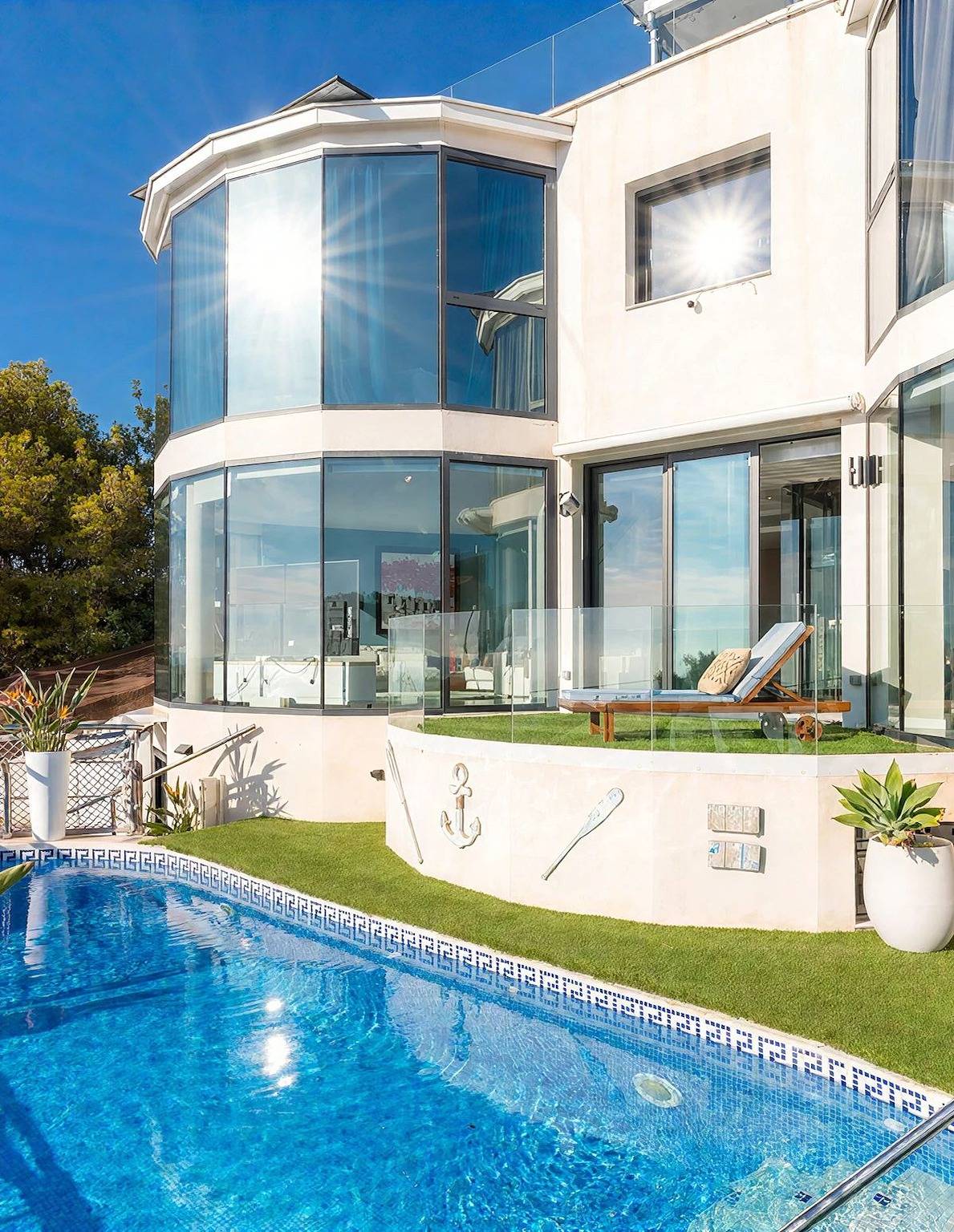 Villa La Palmera I in Sitges, Garraf