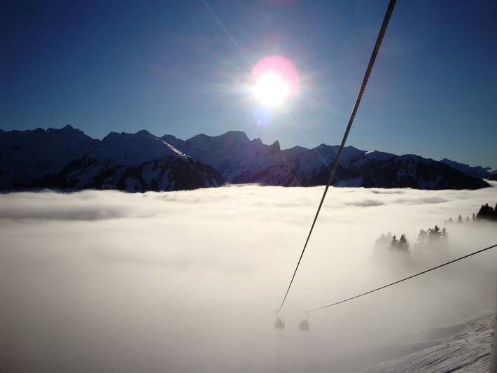 Ganze Wohnung, Appartement Toblermann - Ferienwohnung Alpenblick in Bregenzerwald (Vorarlberg), Schoppernau
