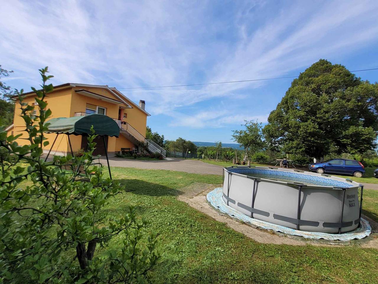 Ganze Ferienwohnung, Ferienwohnung mit Balkon und Montagepool in Plomin, Ostküste Istrien