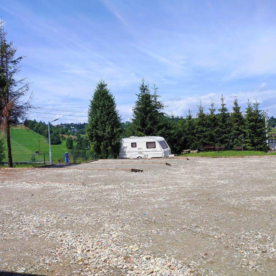 Caravan in Bukowina Tatrzańska, Karpaty (Polska)