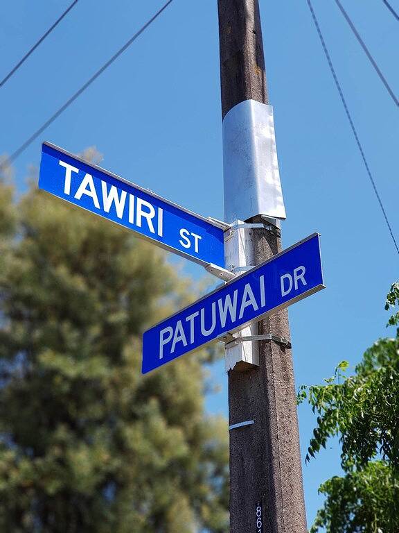 Patuwai (\"Am Wasser\") in Whangamata, Waikato