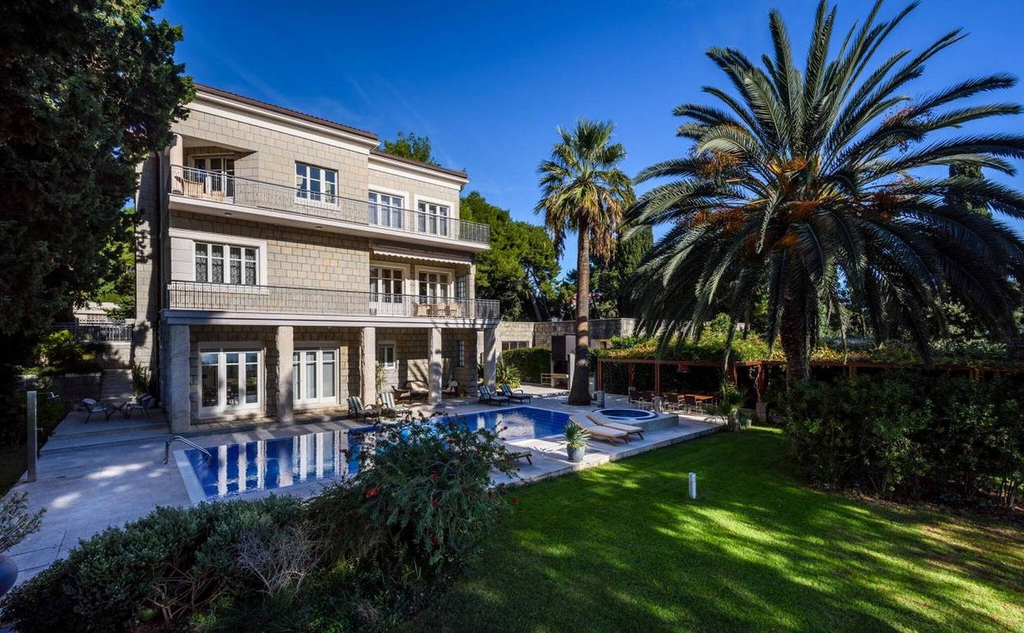 Luxury seafront Villa Castello Split near Old Town in Split, Split-Dalmatia