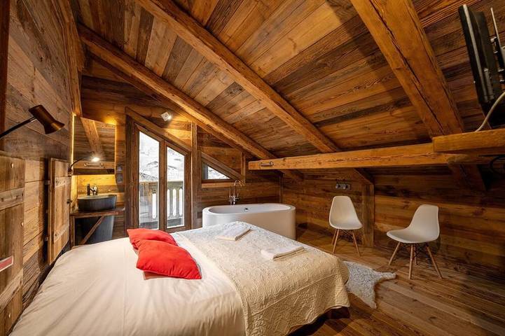 Chalet pour 32 personnes, avec jacuzzi ainsi que sauna et jardin à Abondance - 4