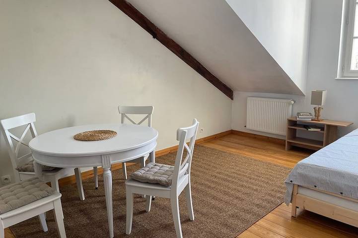 Appartement entier, Grand appartement de charme au cœur de la ville de Sablé, idéal pour un couple in Sablé-sur-Sarthe, Sarthe
