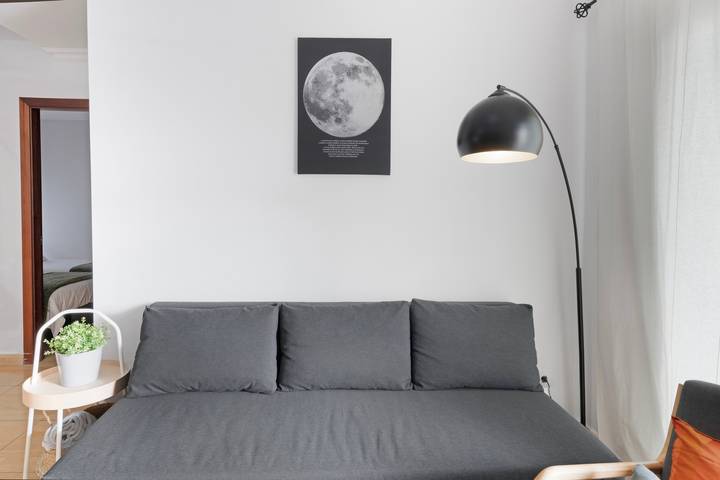 Apartamento entero, Apartamento 'Olia' con terraza privada, balcón y aire acondicionado in Los Llanos, Los Llanos de Aridane