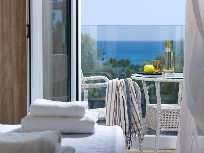 Gîte pour 4 personnes, avec vue et jardin dans Ierápetra - 3