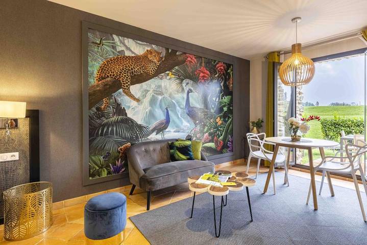 Hôtel pour 4 personnes, avec piscine et jardin, animaux acceptés à Crécy-la-Chapelle - 3