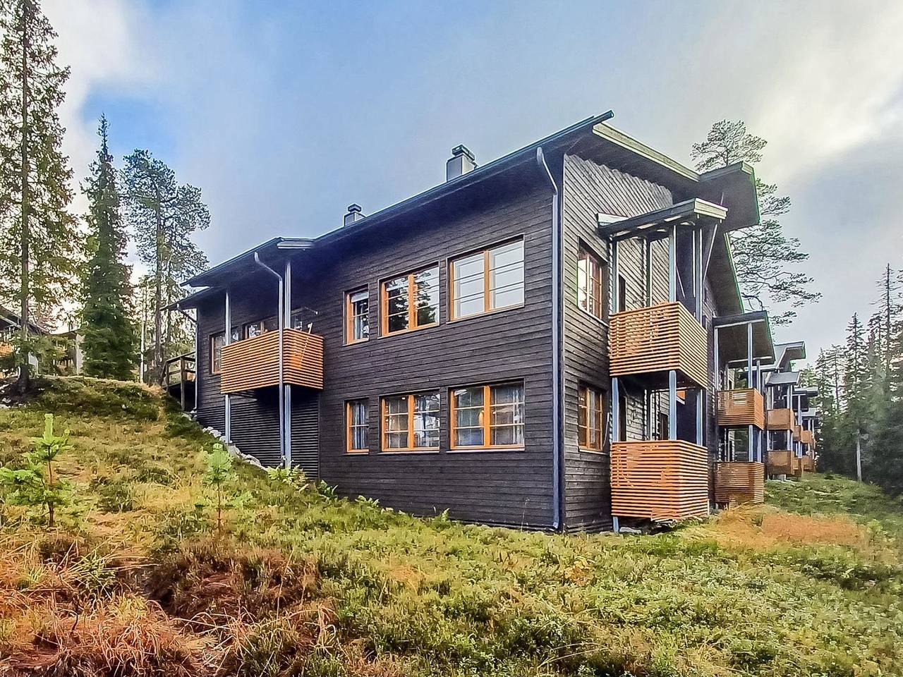Karhunvartijan pirtti c 2 in Ruka, Nordösterbotten