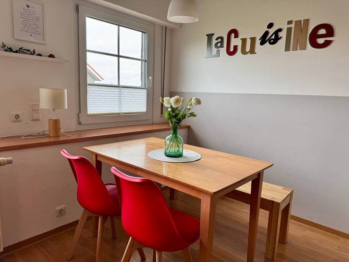 Ferienwohnung für 4 Personen, mit Balkon und Garten in Rieste - 3