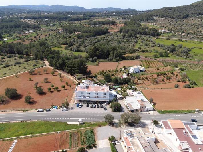 BnB für 2 Personen, mit Balkon und Terrasse sowie Ausblick auf Ibiza